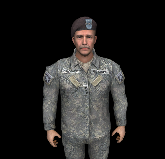 Скачать Генерал Шепард из Modern Warfare 2