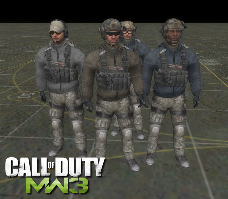 Скачать «Зимний» Метал из Modern Warfare 3 - 0.1v