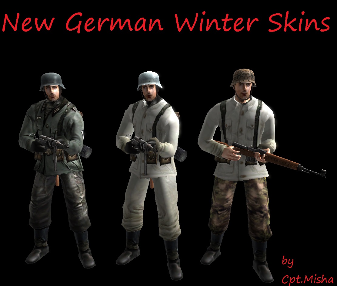 Скачать New German Winter Skins