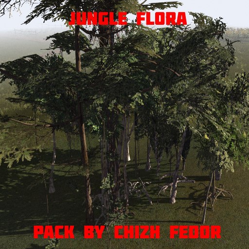 Скачать Jungle Flora pack