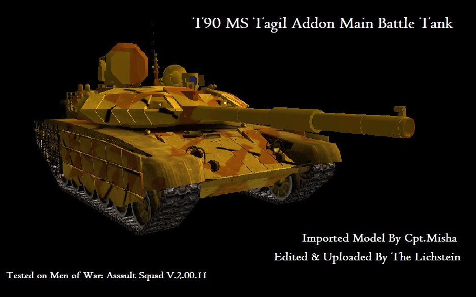 Скачать T90MS Tagil MBT (v 2.00.11)