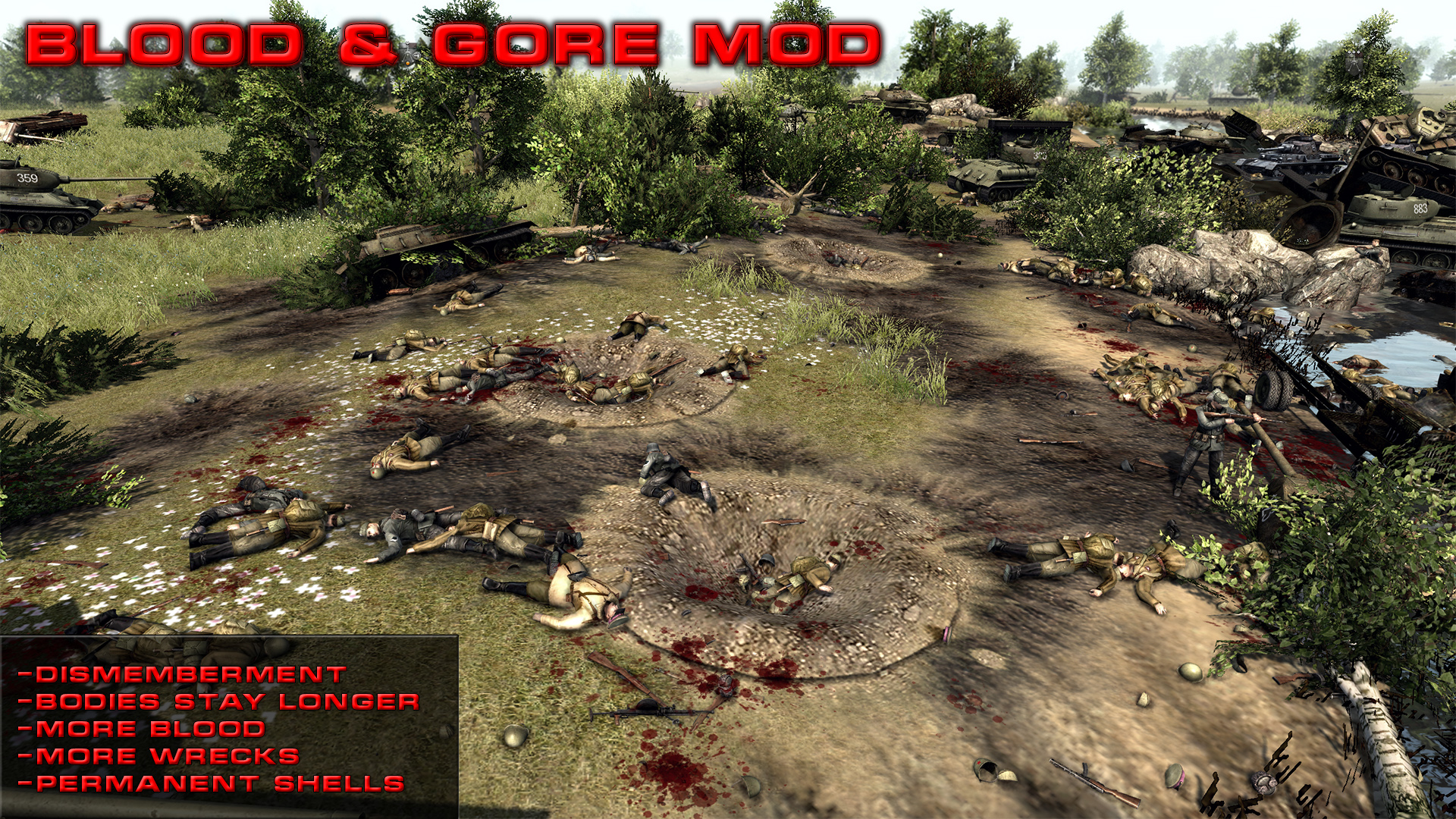Скачать Blood and Gore Mod (AS2 — 3.262.0) (v19.02.2020)